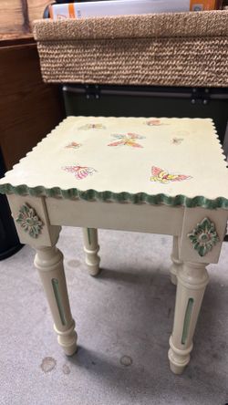 Hand Painted Small Table