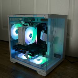 Gaming PC | GTX 1660 SUPER | Ryzen 5 5600 | Clean White RGB Build
