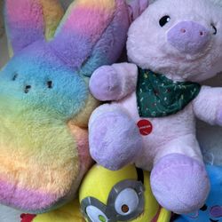 Plushies: 6 Kawaii, Anime, Marvel, Universal pictures Stuffed Toys