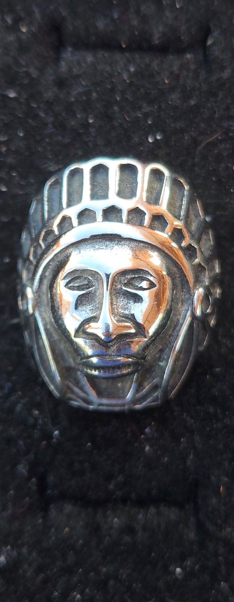 Native Chief Ring