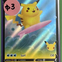 Surfing Pikachu V
