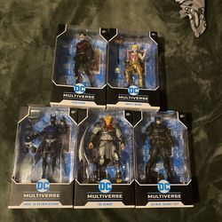 DC Multiverse McFarlane Figures (read description)