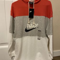 Nike Hooded Swoosh Sweatshirt Dress - Women’s XS