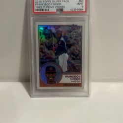 Baseball Cards - Francisco Lindor 