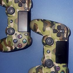 PlayStation 4 - Green Camo