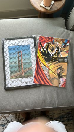 My Hero Academia - Hawks Artwork, Poster with Frame