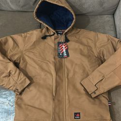 Forge FR Men's Brown Insulated Duck Jacket M