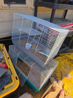 Hamster cage.