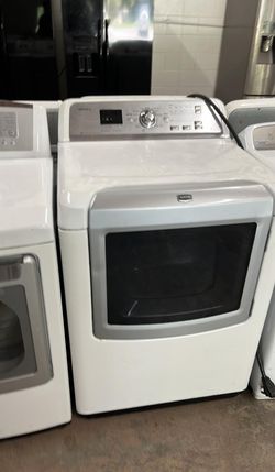 Maytag Bravos XL Electric Dryer – Large Capacity, White