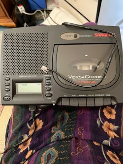 Cassette Player/Recorder with Voice Activation