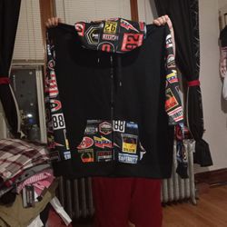 Brand New Zip-up Sweatshirt With Hood