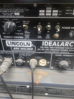 Lincoln Tig Welder