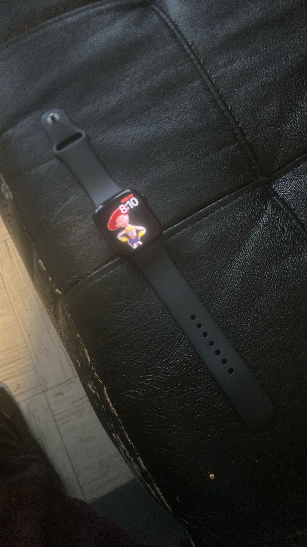 45 Mm Apple Watch All Black With Charger