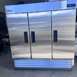 3 Doors Refrigerator Stainless Steel Doors 