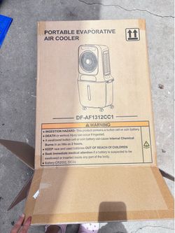Portable air cooler