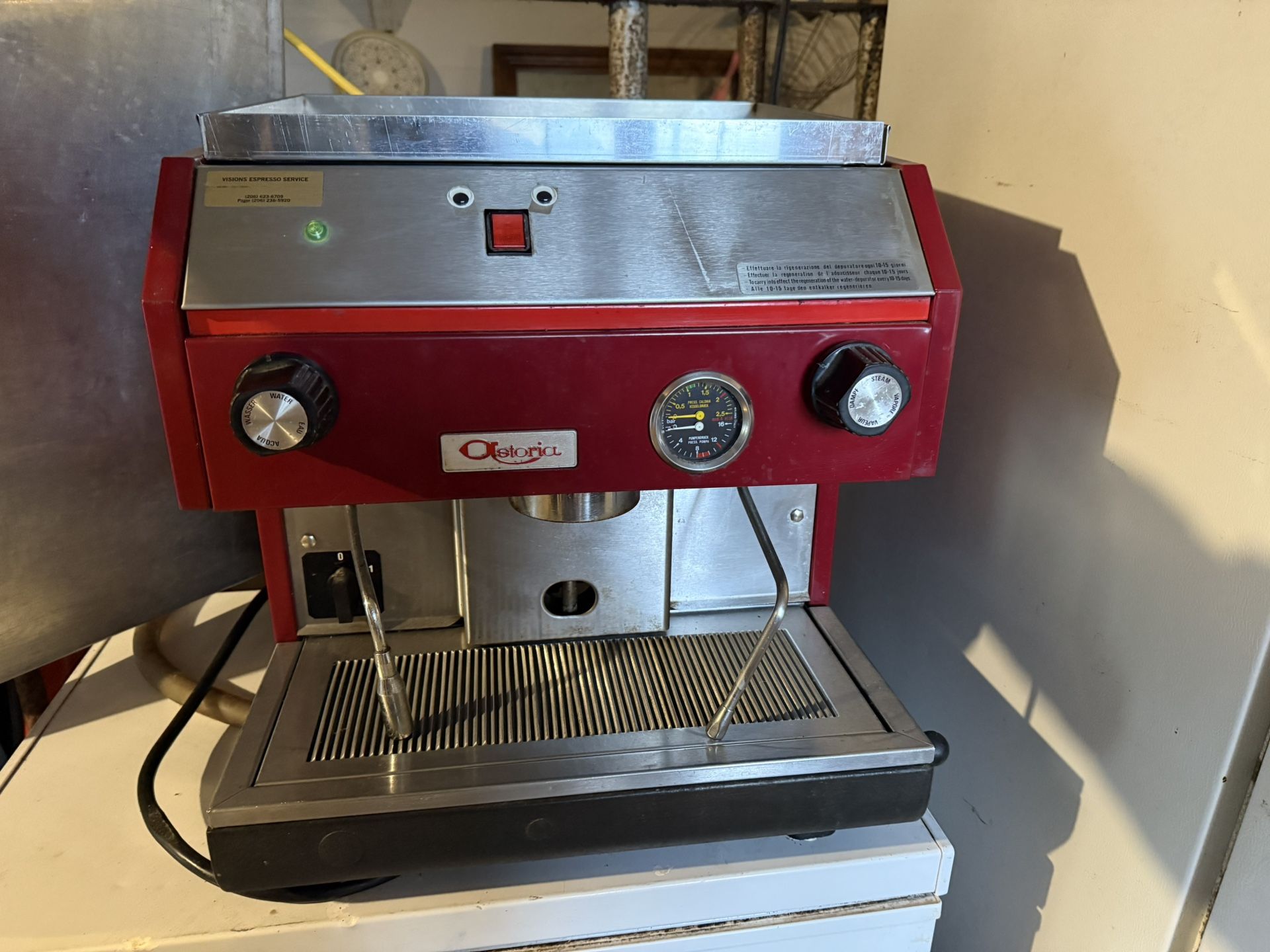  Astoria Espresso Machine Italian Made