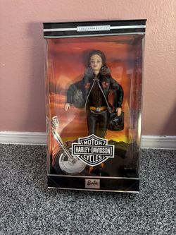 2000 Harley Davidson Barbie Doll Collectible #5 Redhead NIB