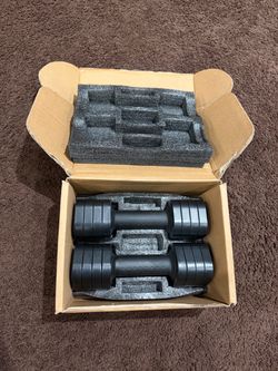 Brand New Adjustable Dumbbell Set – 2 Dumbbells