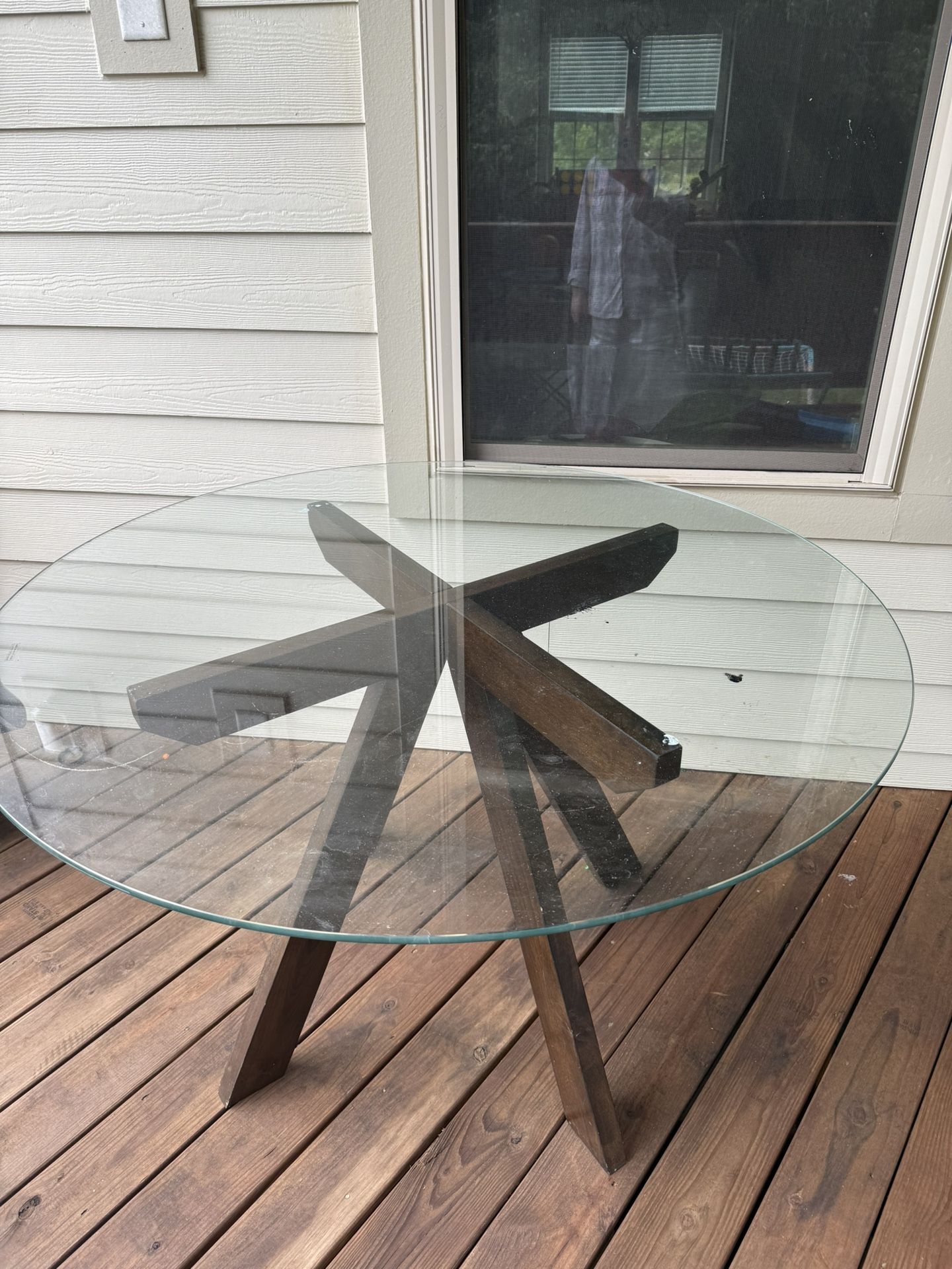Round Glass Dining Table for Sale - $80 Charlotte, NC