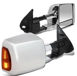2016 - 2019 Toyota Tacoma powered Towing mirrors Chrome led turn signals / espejos cromados