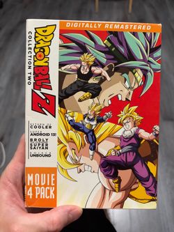 Dragon Ball Z Movie Pack DVD