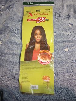 Ultra Braid 3X 42 Inch Black Pre-stretched XPression