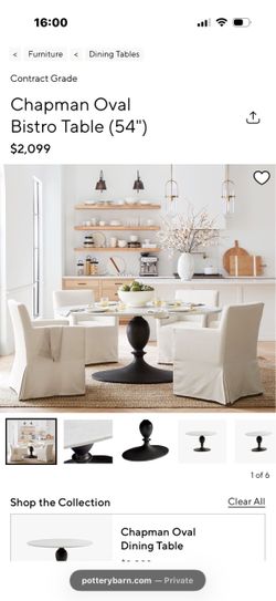Pottery Barn Dining Table