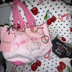 Juicy Couture Juicy Kingdom Tote & Juicy Kingdom Mini Wristlet Purse