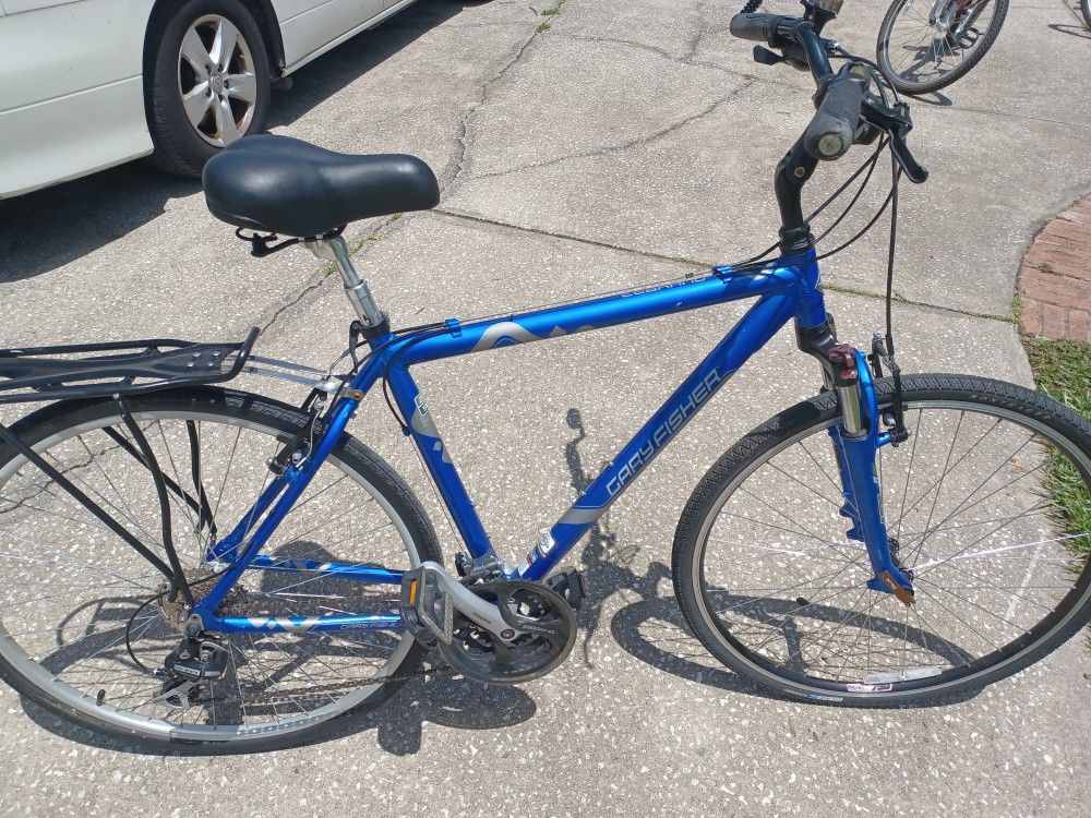 Like New Trek Gary Fisher Zebrano Hybrid Crossroads Bike Bicycle 20" (51cm) Frame 700c Tires Ready To Ride - $100 FIRM 