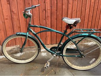 Beach cruiser bike
