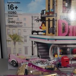 Lego 10260 Downtown Diner Retired 