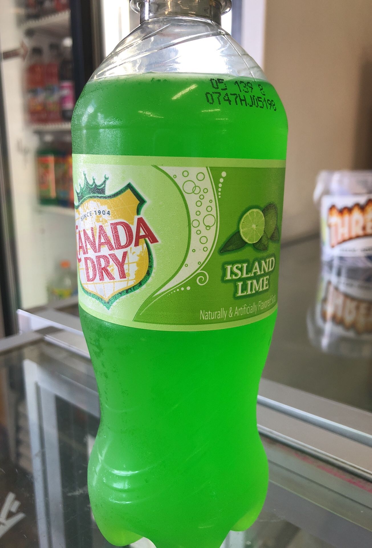 Canada Dry Island Lime Soda. Rare Regional.