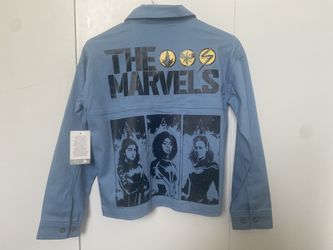 NEW Walt Disney Parks The Marvels Blue Jacket in Size EU 13