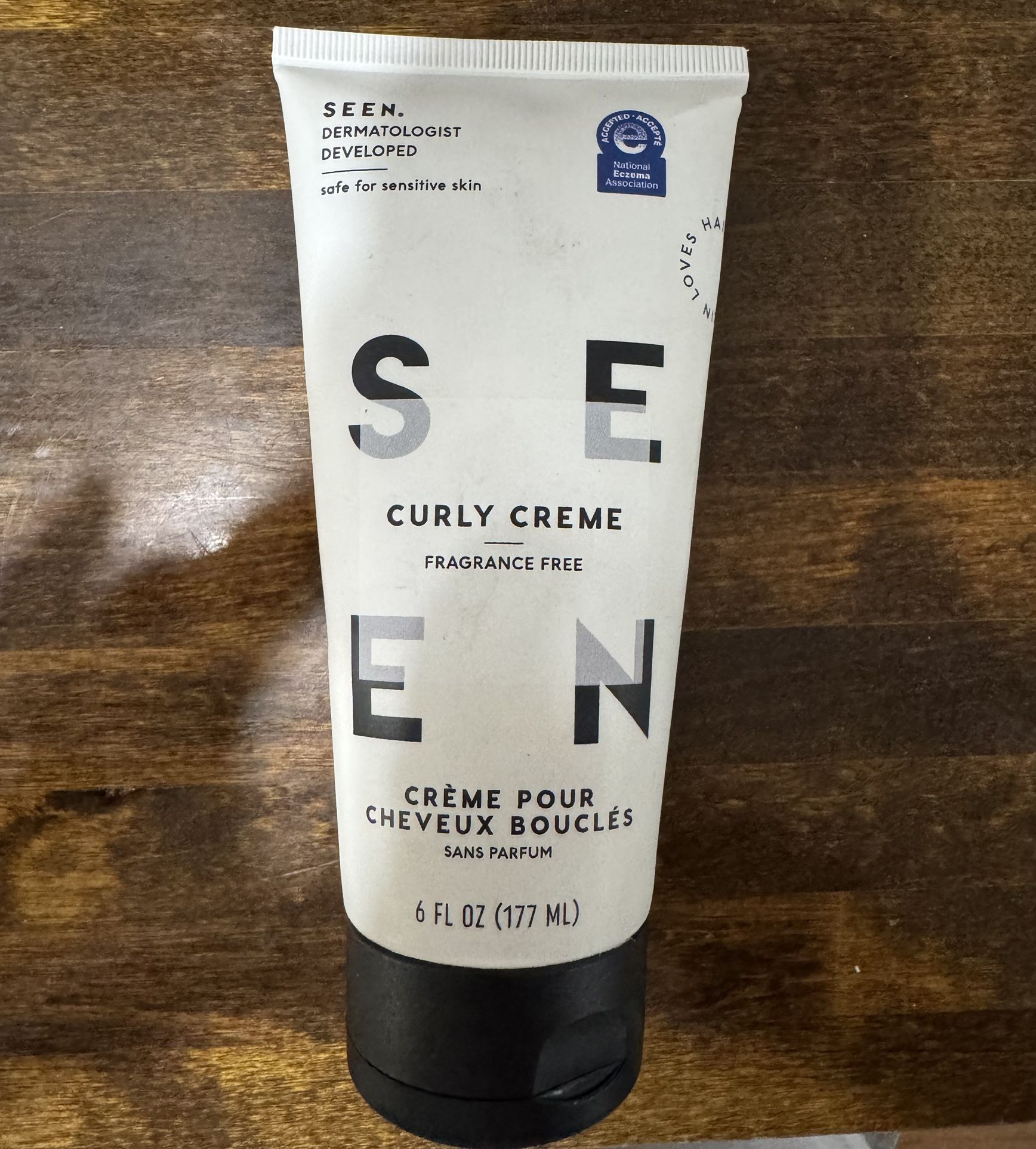 SEEN Curly Creme, Fragrance Free 6oz