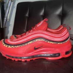 Nike Air Max 97 Red Leopard size 9 for Sale in Atlanta GA OfferUp