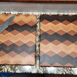 3D End Grain Cutting Board 