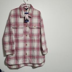 Banana republic wool blend shirt jacket