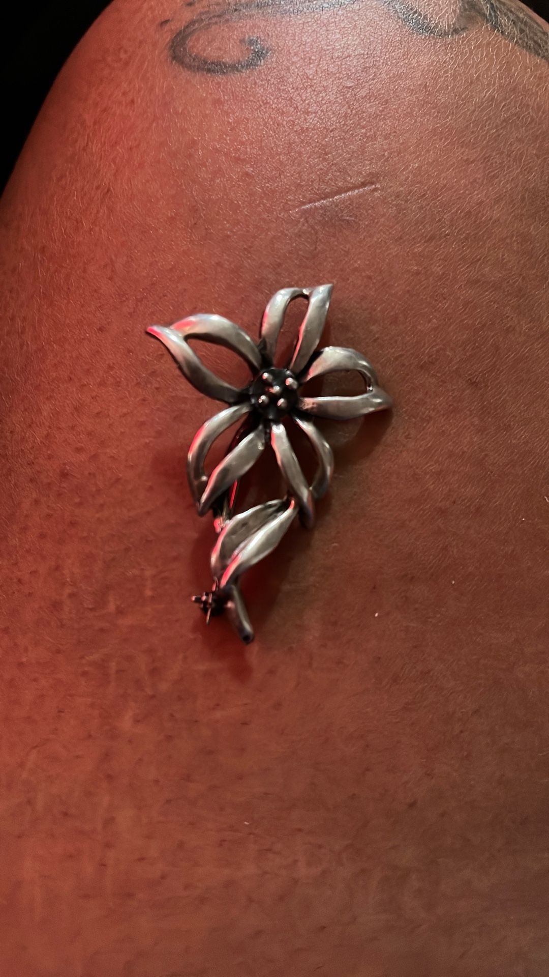 Vintage Sterling Silver Broach