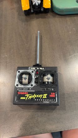Vintage Tyco R/C Mini Typhoon II Hovercraft Remote Controller Transmitter 9.6V Turbo