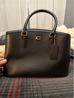 Coach legacy black leather bag