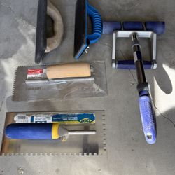 Assorted Hand Tools 1 New 4 Used