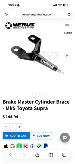 A90 supra verus bmc brace