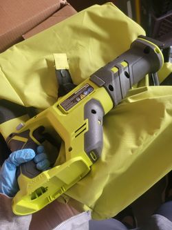 Ryobi 18V ONE+ Cordless Reciprocating Saw. 