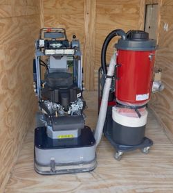 Epoxy equipment full set up