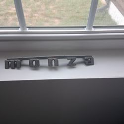 1979 Chevy Monza Front Facia Bumper Emblem 