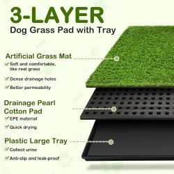 Dog Grass Pad with Tray Brand New