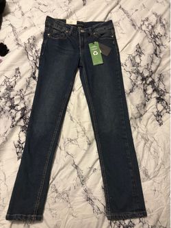 Silver Skinny Jeans