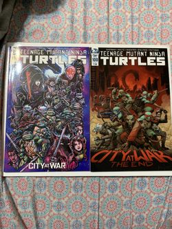 Teenage Mutant Ninja Turtles: City At War Cover A & B
