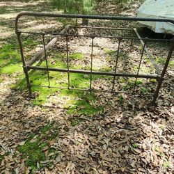 Cast Iron Complete Bed Frame