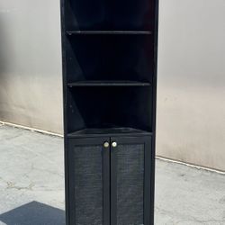 Antique Corner Cabinet - Mid Century 